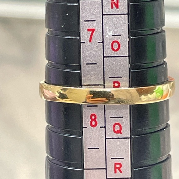 BEAUTIFUL LADIES YELLOW GOLD 10K BIRTHSTONE RUBY, PERIDOT RING 7.75 - Picture 14 of 16